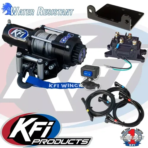 KFI WINCH AND MOUNT KIT W MOUNT 2015-2024 RANCHER 420 2020-24 RUBICON 520
