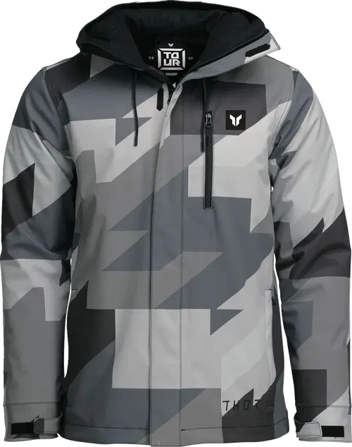 THOR Fits Brave Tour Jacket - Gray/Black Camo - Medium 2920-0862