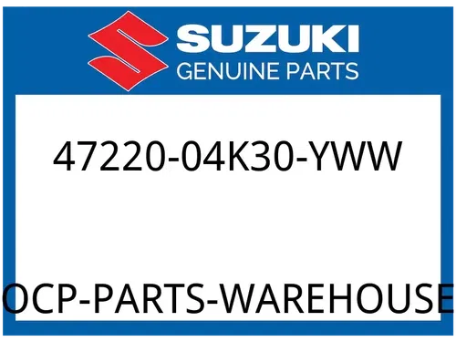 Suzuki OEM Part 47220-04K30-YWW (WHITE)