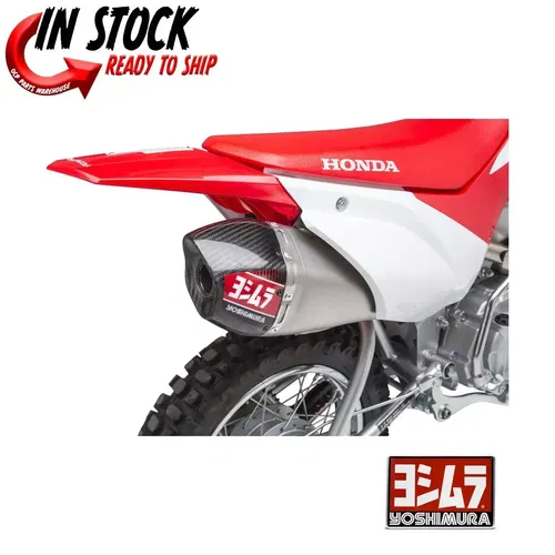 YOSHIMURA RS-9T FULL EXHAUST 221110R520 2019-2024 CRF110F SS-AL-CF GENUINE