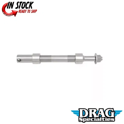 Drag Specialties 0214-0844 Front Axle Kit- Chrome - '08-'17 FXD