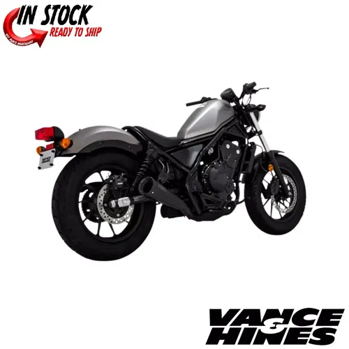 Vance & Hines Upsweep Slipon Muffler Exhaust 2017-2020 Honda Rebel 300 / 500