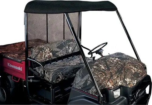 Moose Utility Soft Roof Top Black For Kawasaki Mule 2500 3000 4000 Series