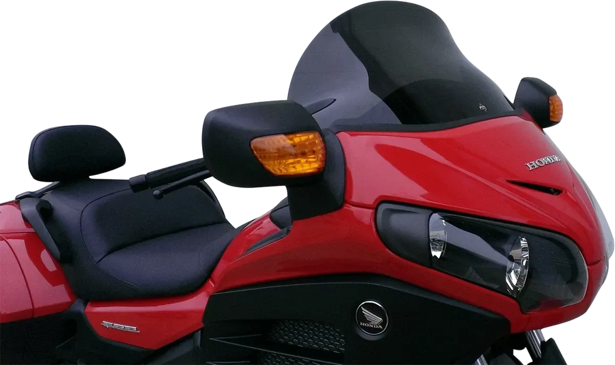 KLOCK WERKS Flare* Windshield - 14" - Dark Smoke - F6B KWW-06-0253