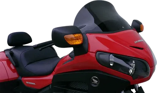 KLOCK WERKS Flare* Windshield - 14" - Dark Smoke - F6B KWW-06-0253