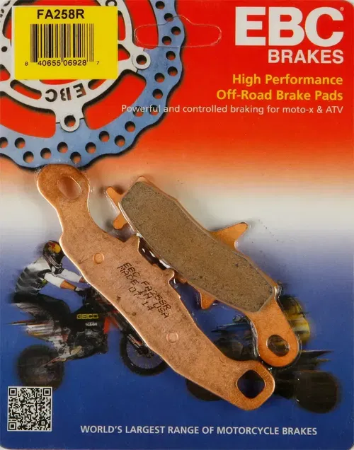 EBC R Series Long Life Sintered Brake Pads FA258R