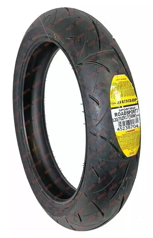 Dunlop Roadsport II 120/70ZR17 190/55ZR17 Front Rear 2 Motorcycle Tires Set