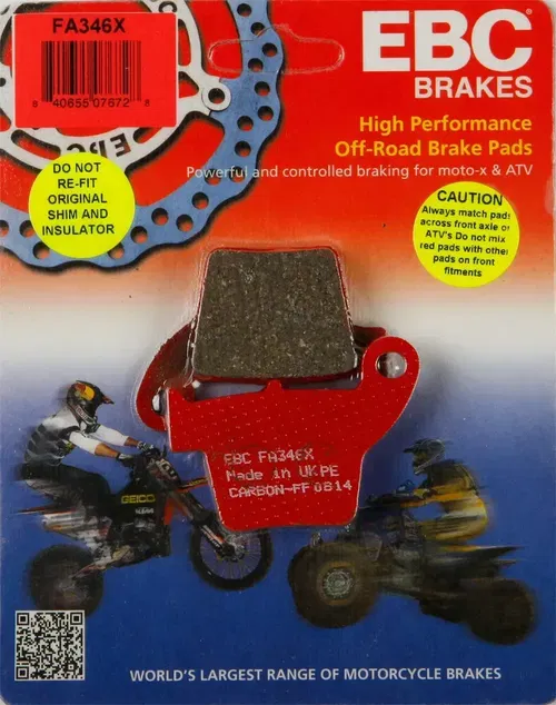EBC X Series Carbon Brake Pads FA346X