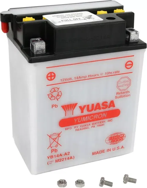 Yuasa Yumicron Battery YUAM2214A YB14A-A2