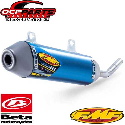 FMF EXTREME TITANIUM 2.1 SILENCER EXHAUST 2020-2024 BETA 200 250 300 RR 2-STROKE