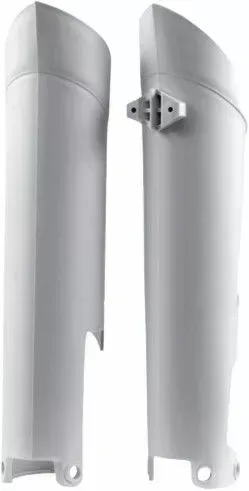 Acerbis White Fork Guards Covers For KTM 125-500 SX SXF EXC 08-14 2113750002