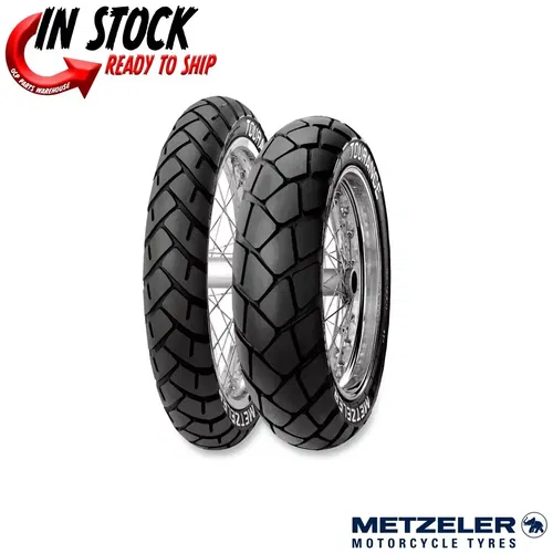 Metzeler TOURANCE Motorcycle Tire | Front 110/80 R 19 59V TL | Enduro Street