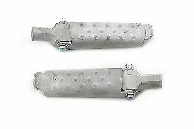 V-Twin Cadmium Rear Footpeg Set 49-0177