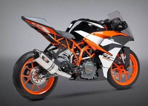 YOSHIMURA R-77 3 QTR RACE SYSTEM SS-SS-CF WORKS KTM 390 DUKE 17 / RC390 17-19
