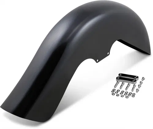 KLOCK WERKS Benchmark Front Fender Kit - For Raked Frames - Steel - 26"