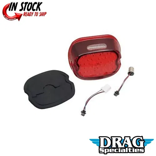 Drag specialties 2010-0772 Red LED Low-Profile Taillight Top Tag Light