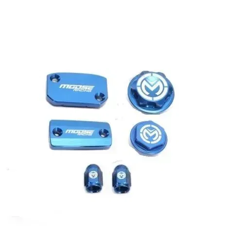 Moose Bling Pack Billet Aluminum Blue Husqvarna FE250 FE350 FE450 FE501 2017