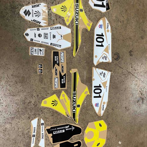 JGR Graphics Kit Suzuki RMZ250/RMZ450