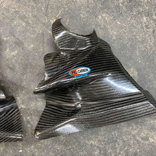 Carbon Fiber Tank Covers  - KTM