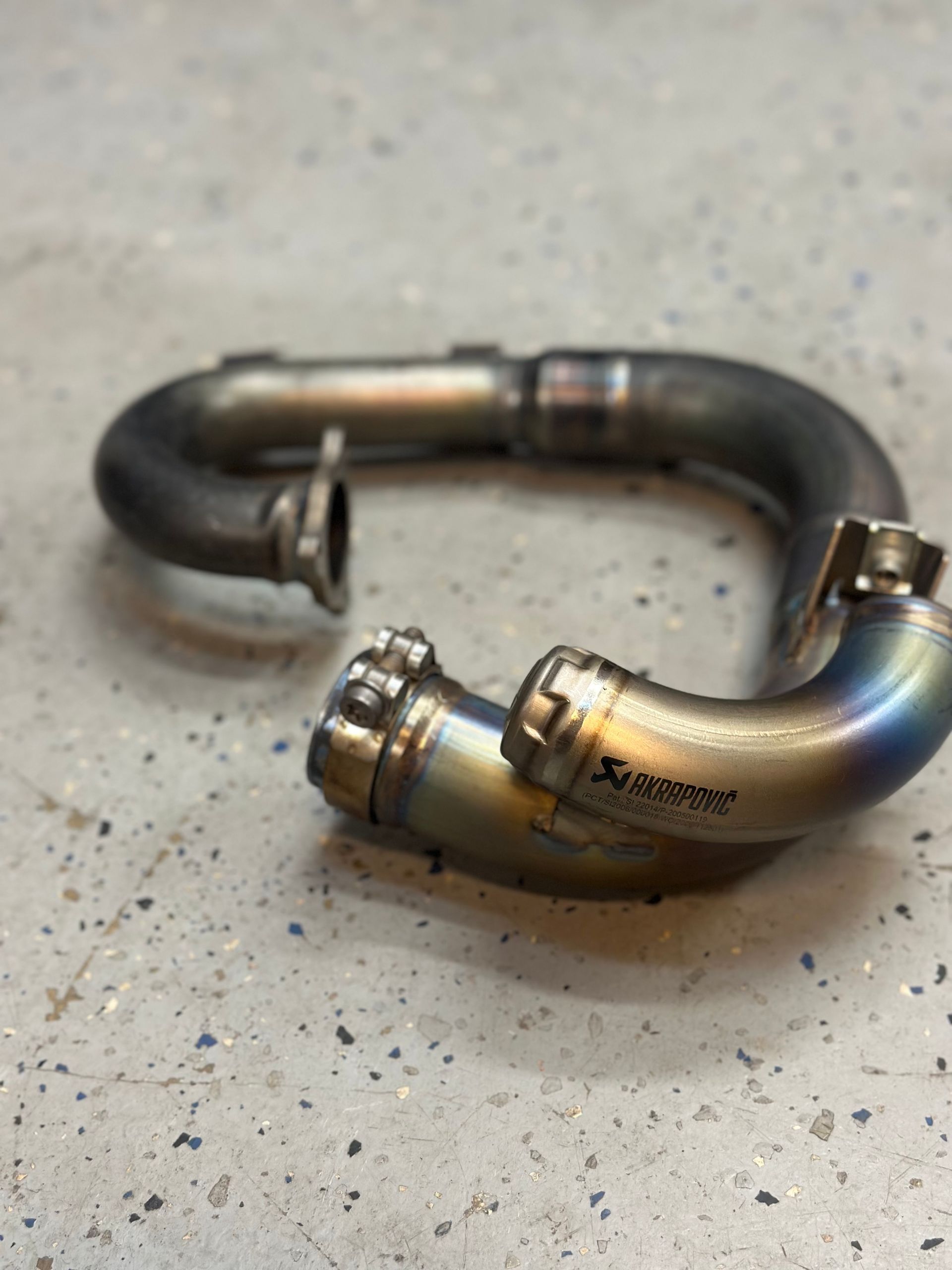 2017-2022 Yamaha 450 Akropovic Header