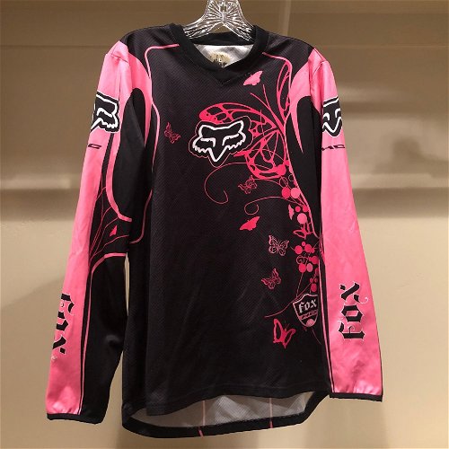 Fox Racing Motorcycle Jersey With Butterflies Size Large
