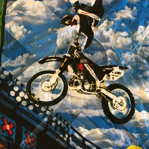 X Games Motorcycle Dirt Bike Comforter Size Full