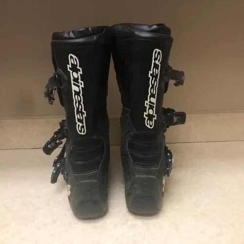 ALPINESTARS MENS TECH 3 MOTORCYCLE MX ATV OFFROAD MOTOCROSS RIDING BOOTS SIZE 9