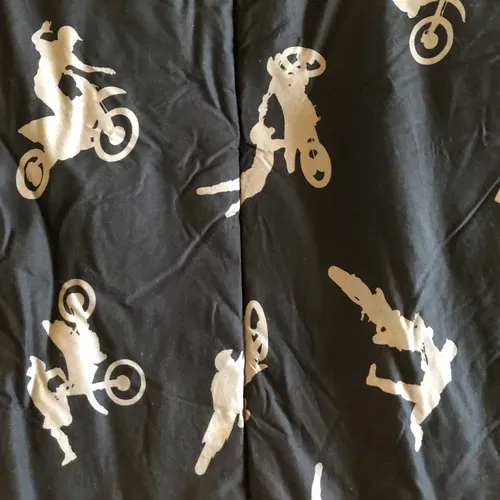 No Fear Motorcycle Comforter Set Queen Size