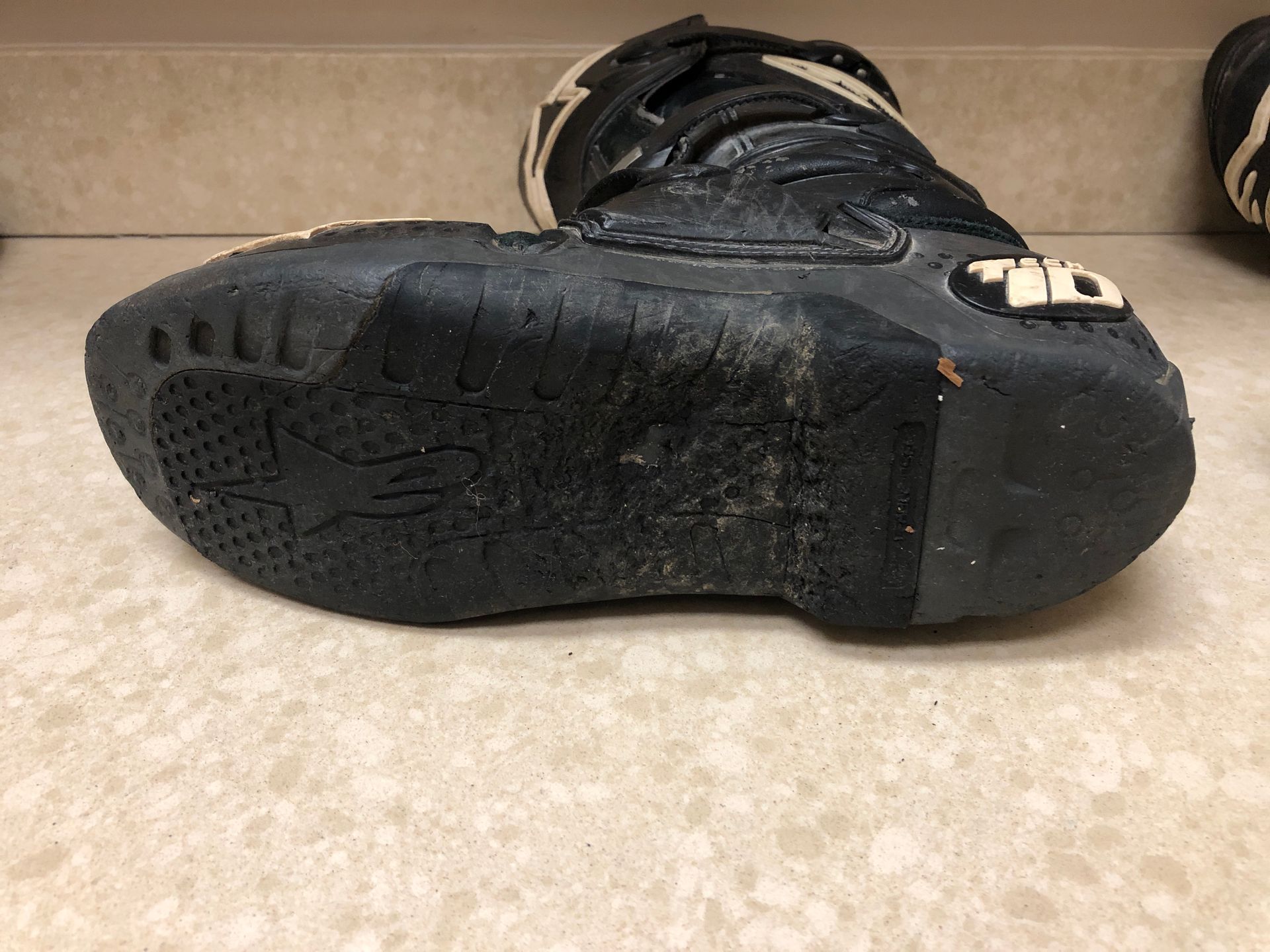 ALPINESTARS MENS TECH 10 MOTORCYCLE MX ATV MOTOCROSS RIDING BOOTS SIZE 9