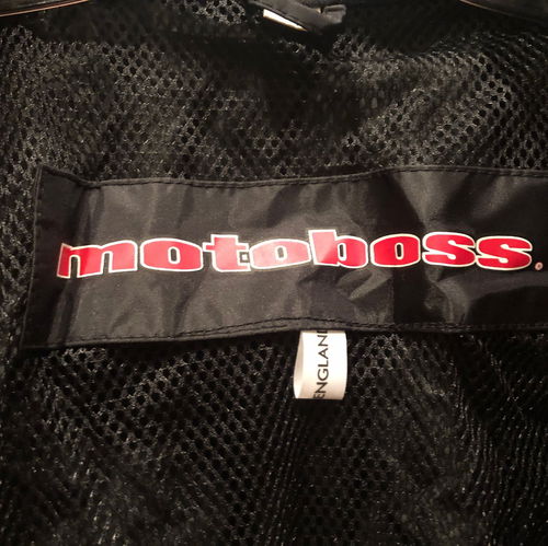 Motoboss Waterproof Motorcycle Riding Rain Jacket Packable X Large