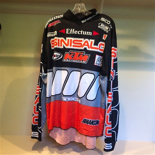 Sinisalo KTM Racing Mororcylce Motocross Jersey Size XL