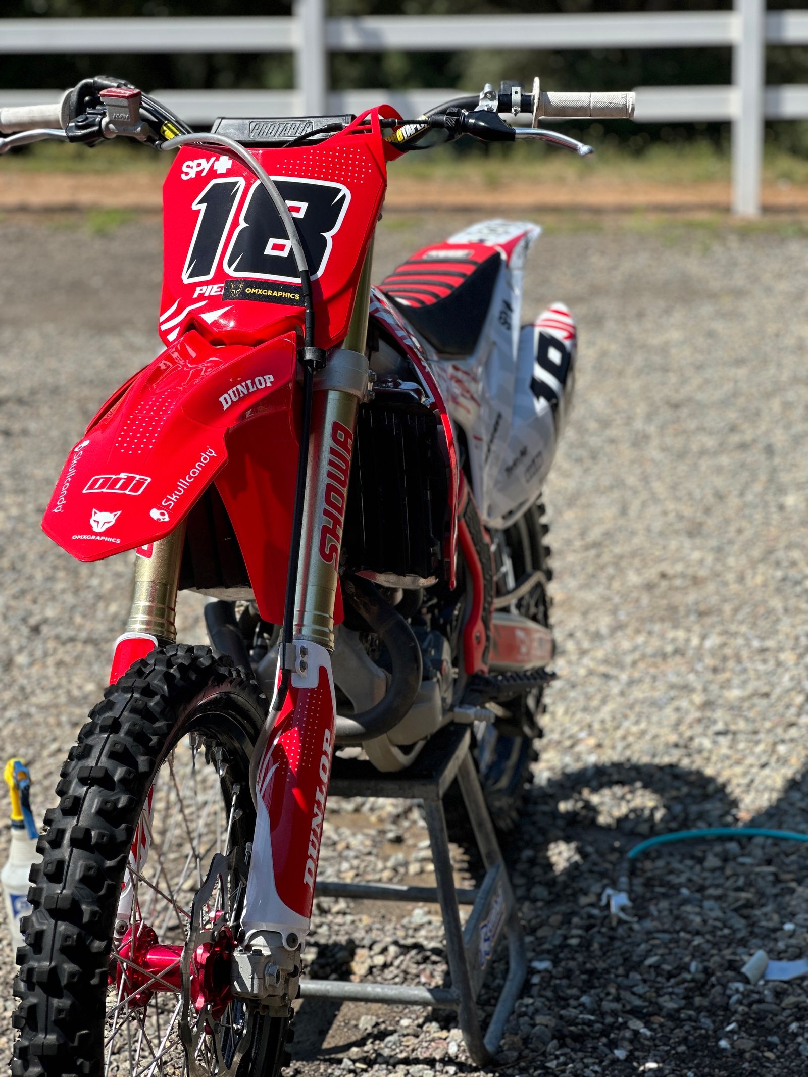 Custom Motocross Jersey 'ELEMENT RED' – OMXGraphics