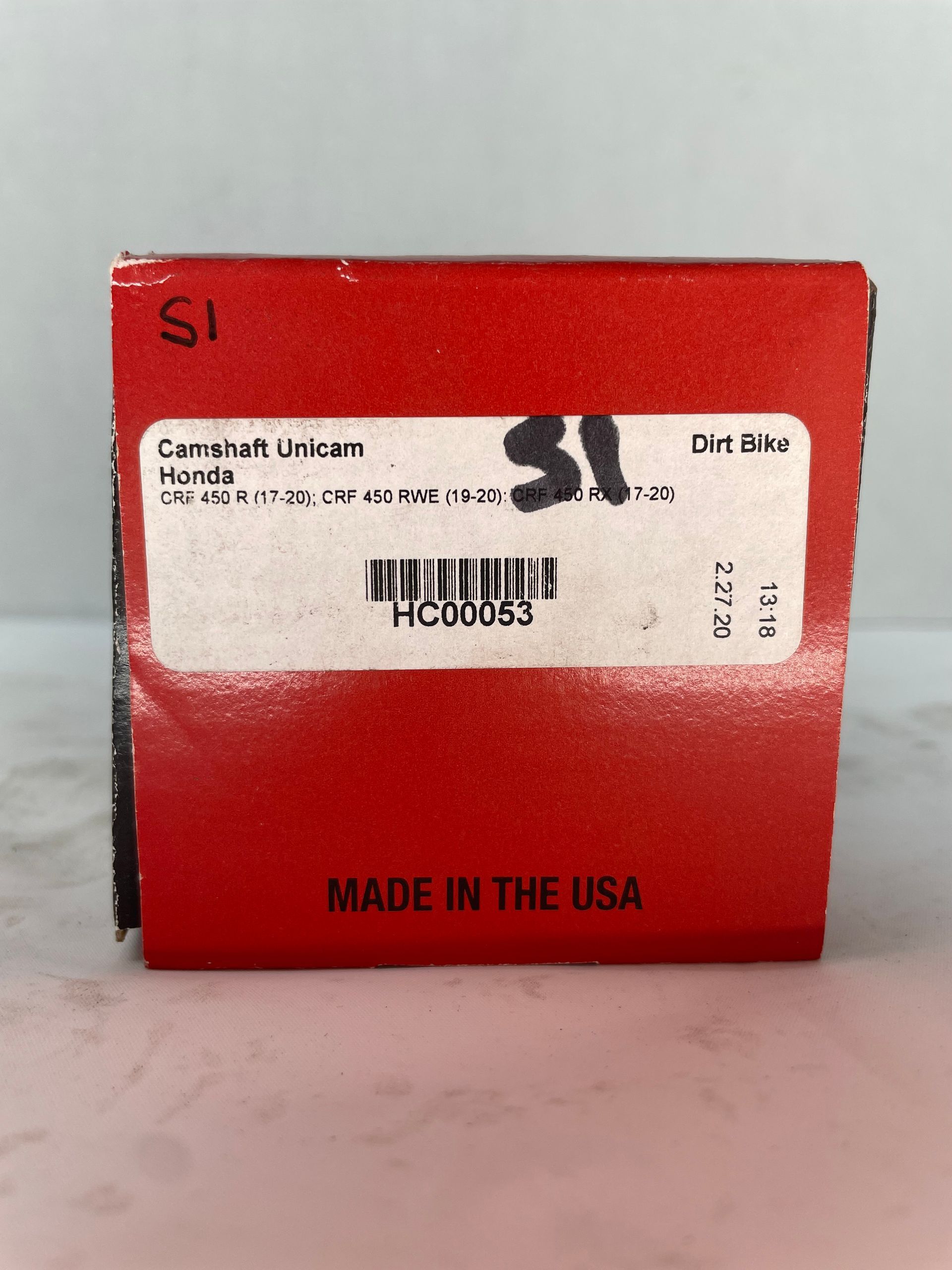 HotCams Stage 1 Cam CRF450R 