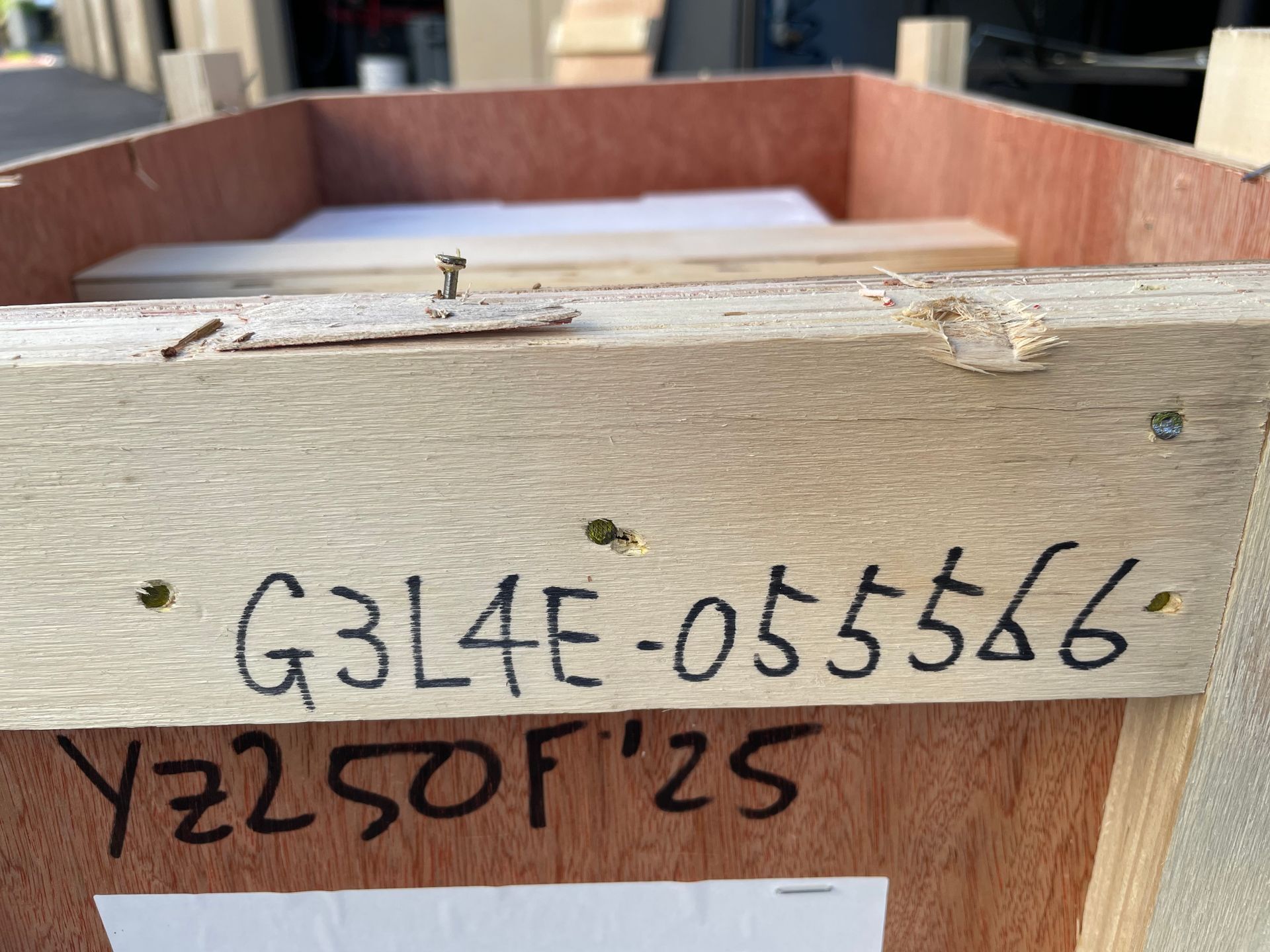 NEW 2025 YZ250F Engine