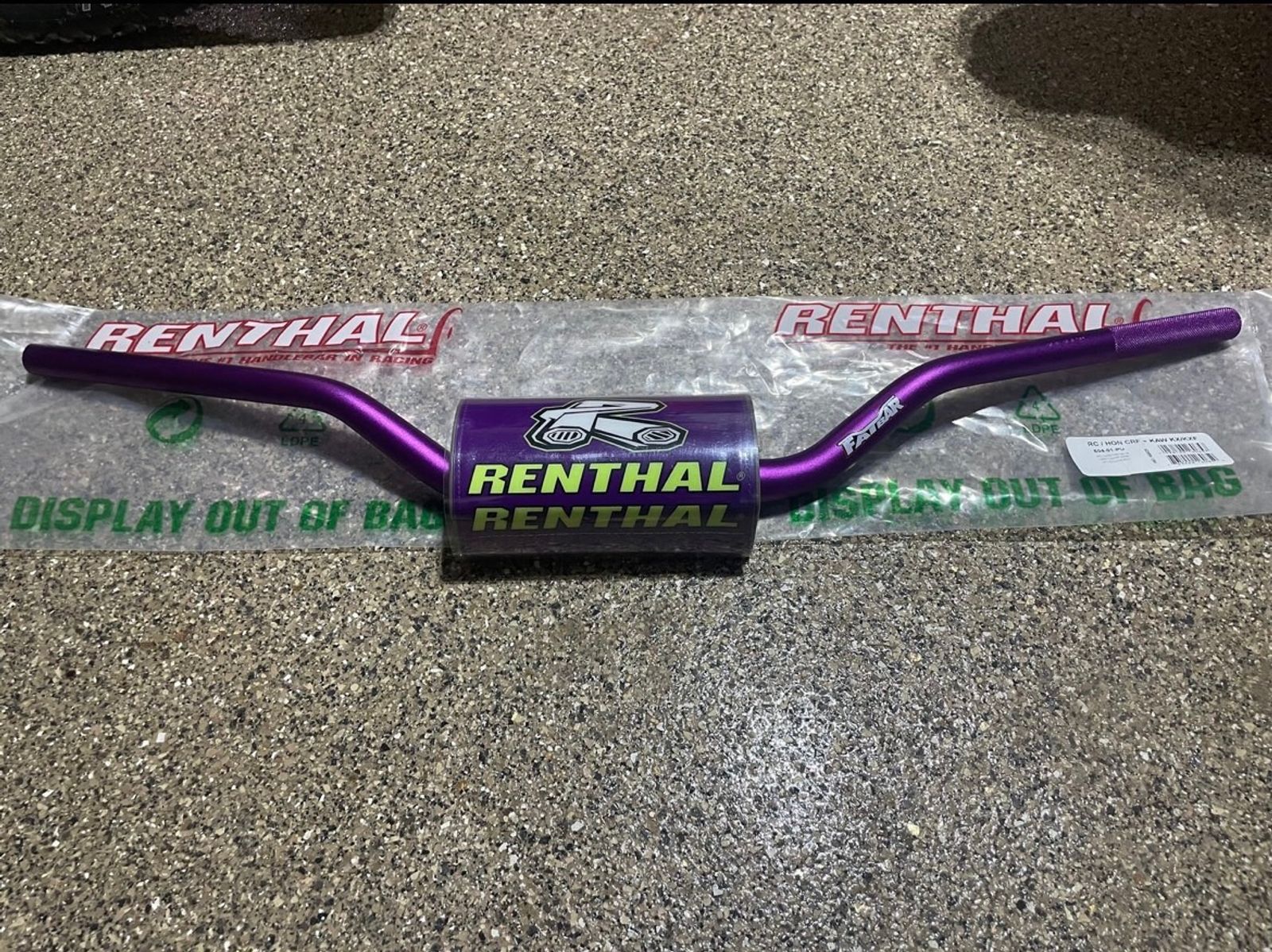Renthal Limited Edition Purple Handlebars