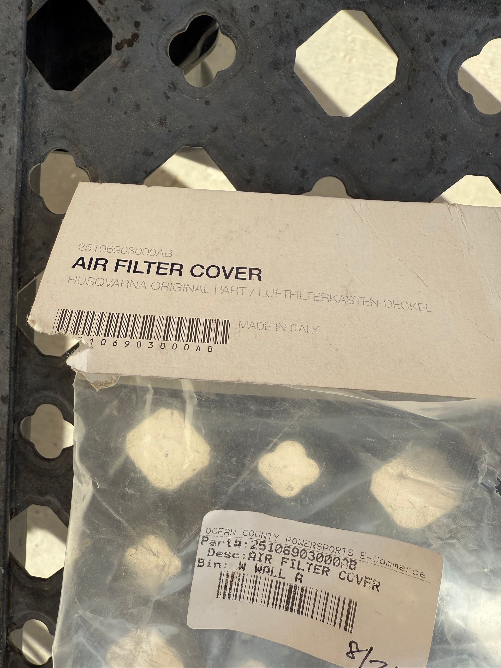 2019-2022 Husqvarna Air Box Plastics Cover