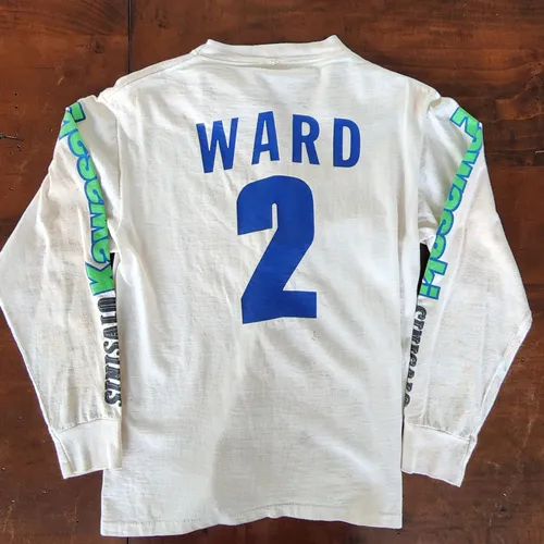 Jeff Ward autographed jersey