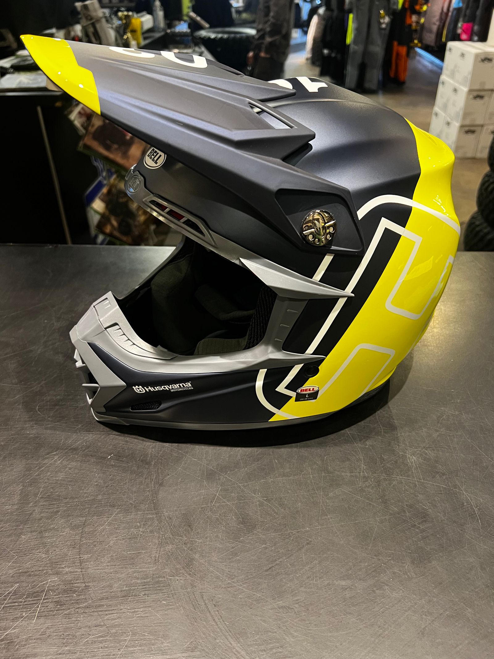 Bell husqvarna helmet hotsell