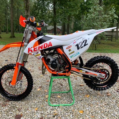 2020 KTM 85 SX both wheel sets