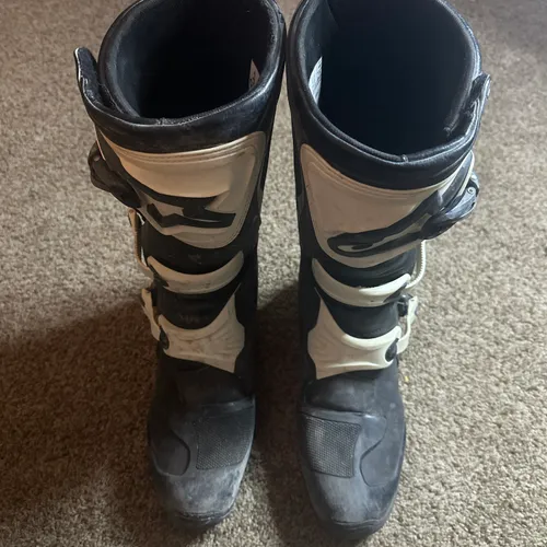 Alpinestars Tech 3 Boots - Size 13 Men's - Black/White
