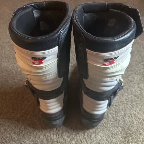 Alpinestars Tech 3 Boots - Size 13 Men's - Black/White