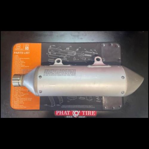 Husqvarna OEM Silencer Condition is Used. USFS approved. Har