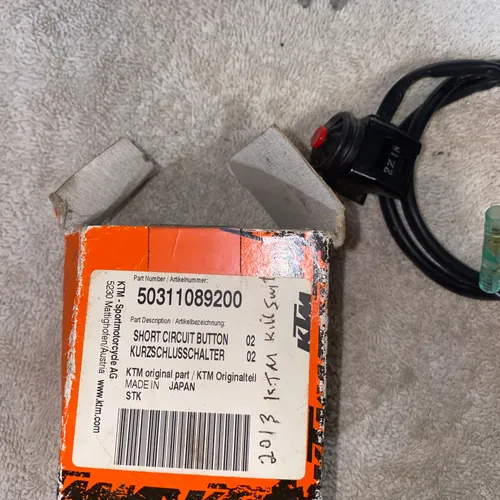 2013 Ktm Kill Switch New 