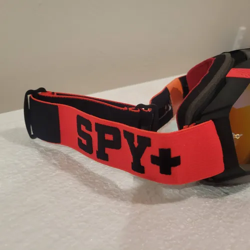 Spy Klutch Varsity Red Mx Goggles