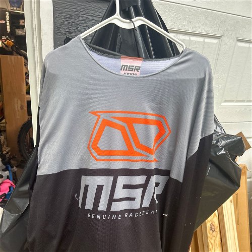 MSR Jersey And Paints. Orange And Black.  