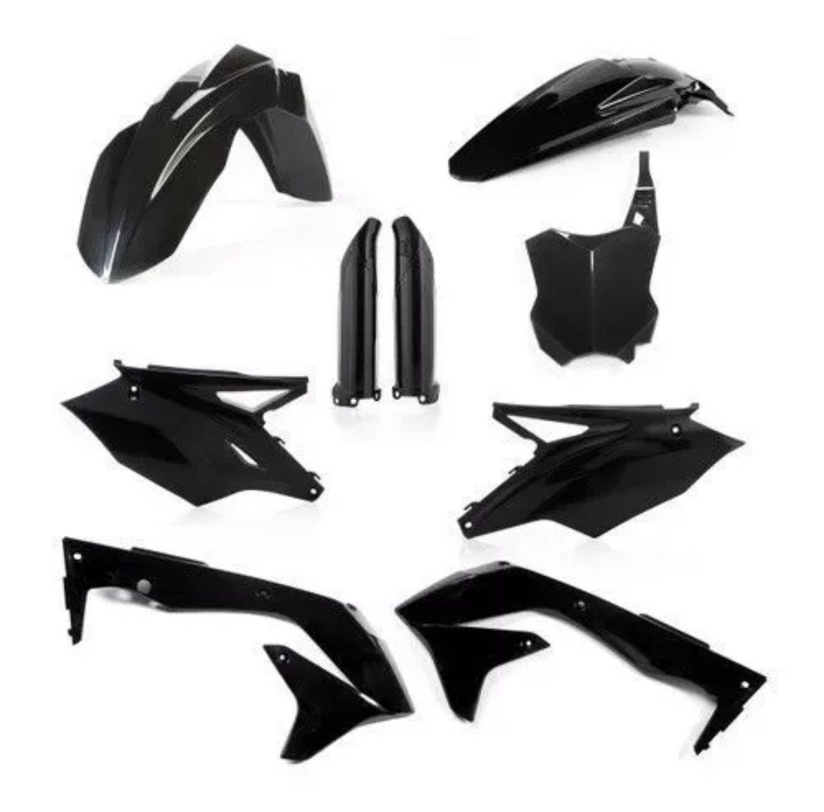 Acerbis Full Plastic Kit Black 16-18 Kx450
