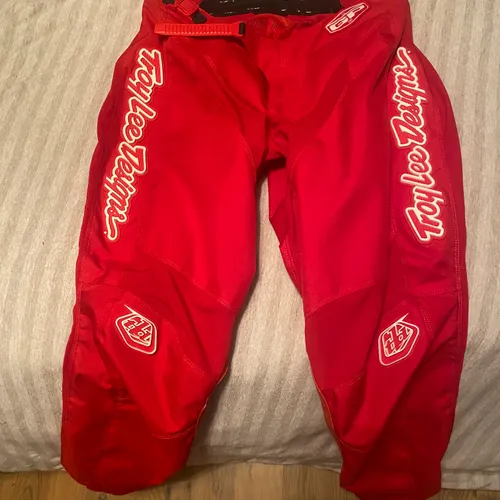 Troylee Designs Red Gp Pants