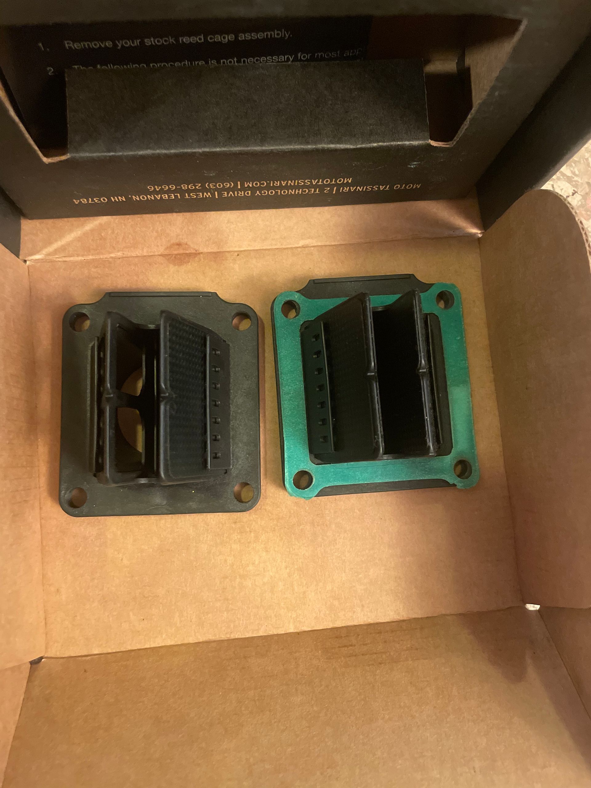 Reed Valve Assembly, Oem Both Used Good Condition. For 85 Gas Gas, Ktm, Husky.