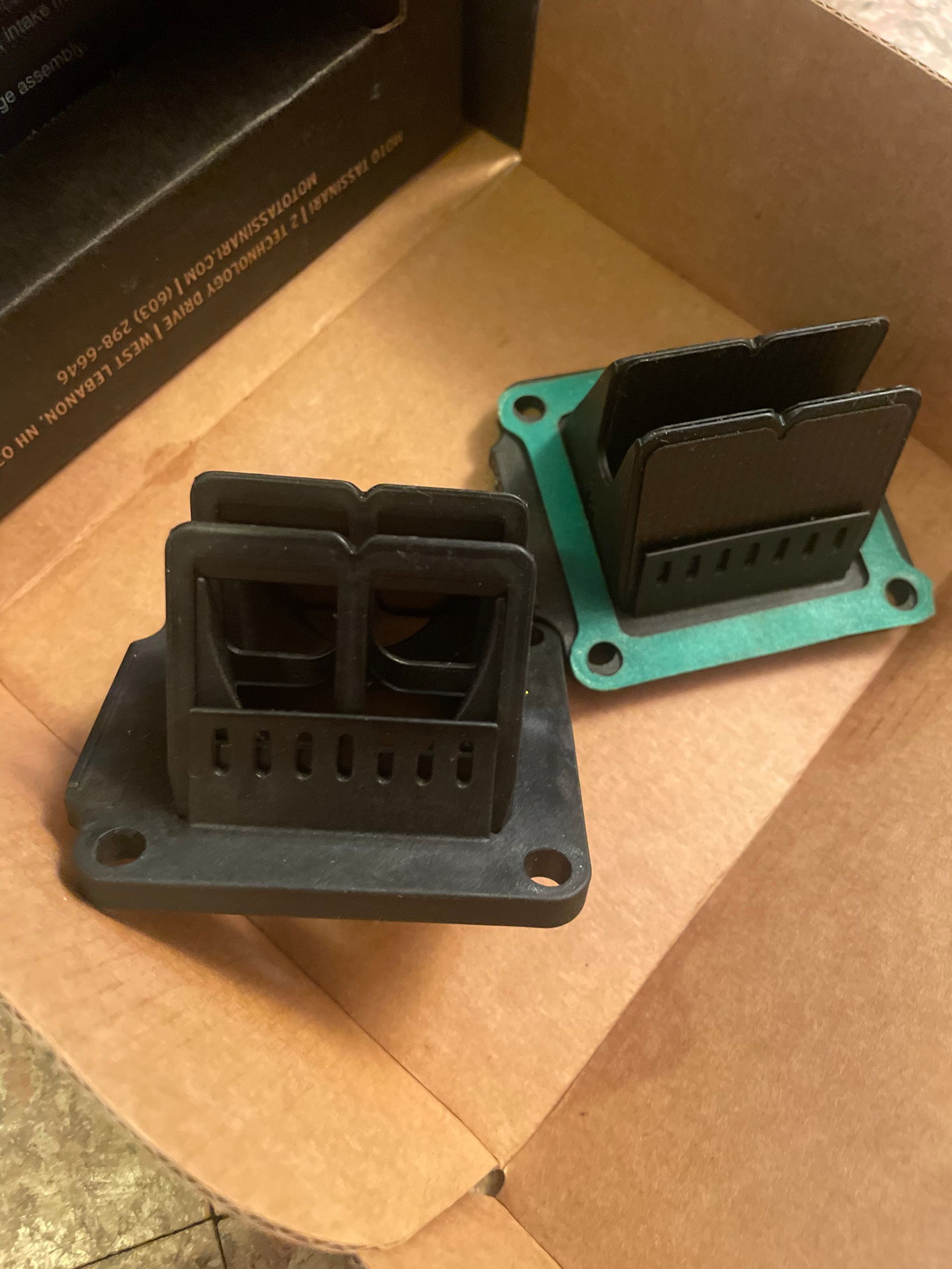 Reed Valve Assembly, Oem Both Used Good Condition. For 85 Gas Gas, Ktm, Husky.