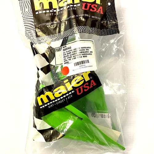 Maier XC plastic add-on handguards - Green